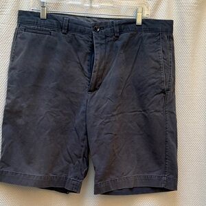 Banana Republic Dark Blue Men's Flat Front Shorts